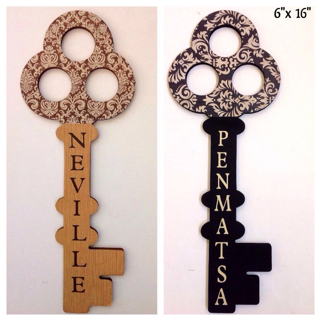 Custom Key Sign Personalized Key, Welcome Sign, Key Decor, Key Signs, Decorative Key ...