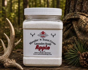 Jabón para ropa con aroma a manzana, 32 oz