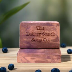 Blaubeer Cobbler Bliss Seifenstück