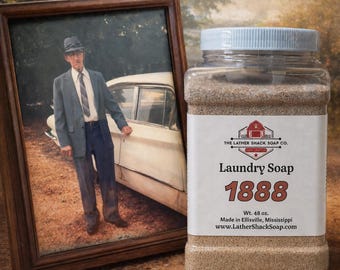 The 1888 – Heavy Duty Men’s Odor-Fighting Laundry Soap