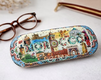 Moroccan Glasses Case Colorful Eyeglass Holder Travel Sunglasses Case Boho Style