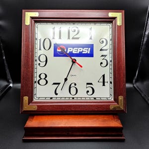 Vintage Pepsi Wall Clock - Etsy