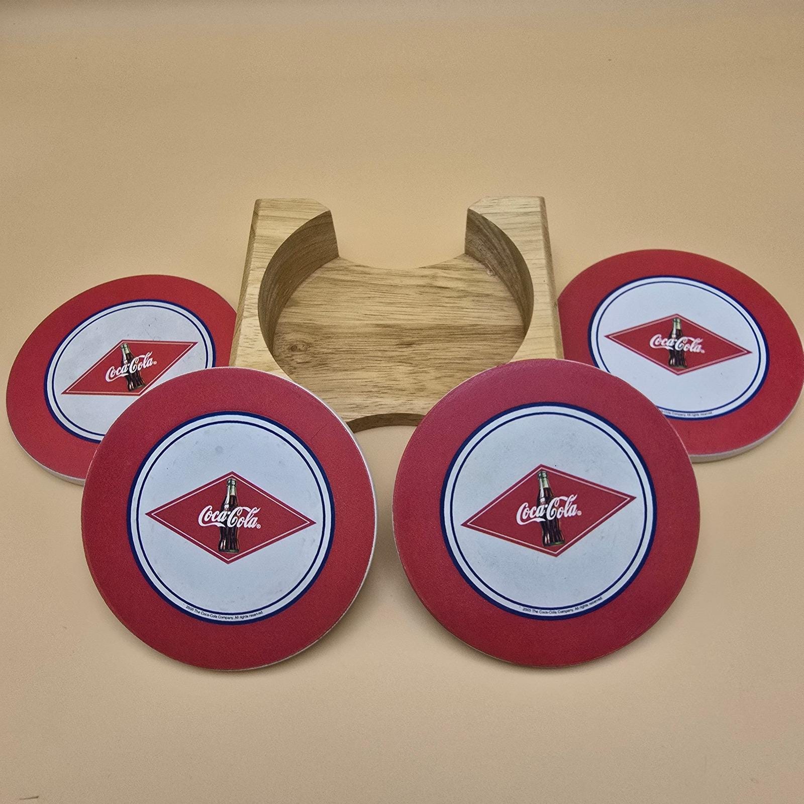 コカコーラ　メタル　コースター　アメリカンダイナー ビンテージ Vintage Coca Cola Coasters - Etsy