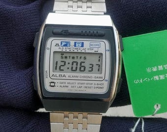 Vintage 1981 Seiko Alba Game Watch Y760-5000 JDM | Rare Digital
