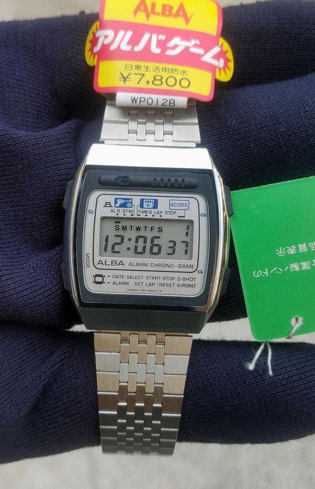 Seiko Alba Digital Watch - Etsy