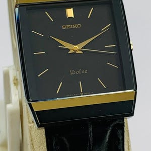 Seiko Dolce Tungsten Carbide - Etsy