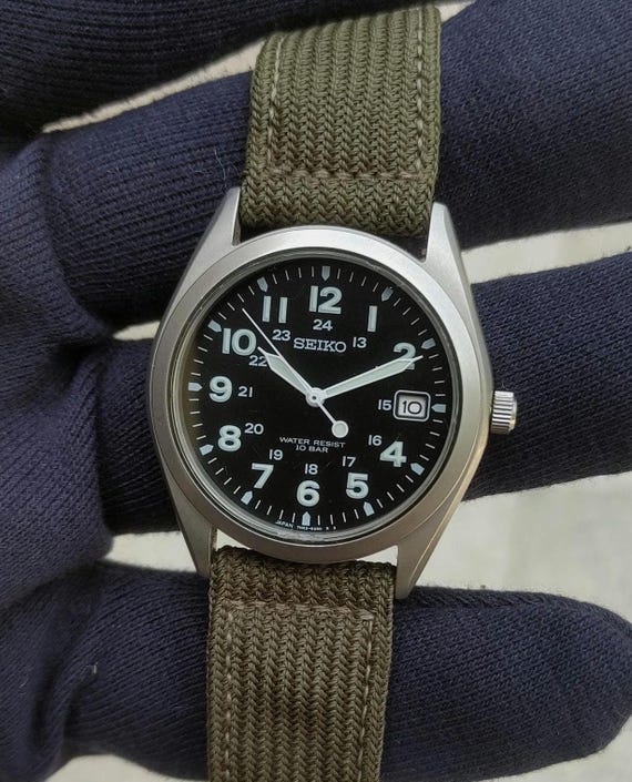 Seiko 7n42-8260 sbca001 military - Gem