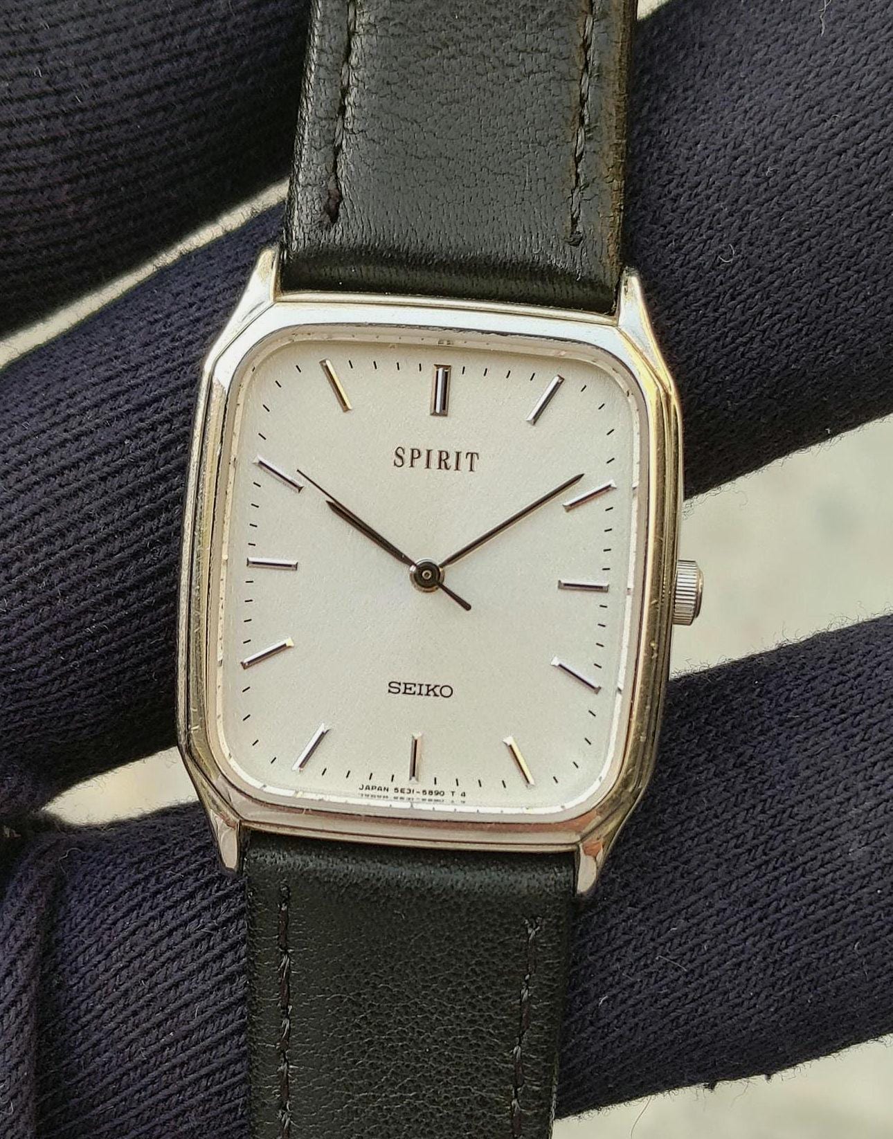 Seiko Tank Spirit - Etsy