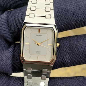 Vintage 1982 Citizen Exceed 1930-191081 |super Hard Alloy Case