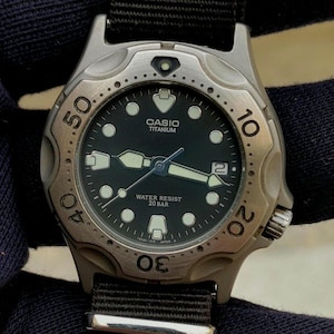 Casio Diver Vintage - Etsy