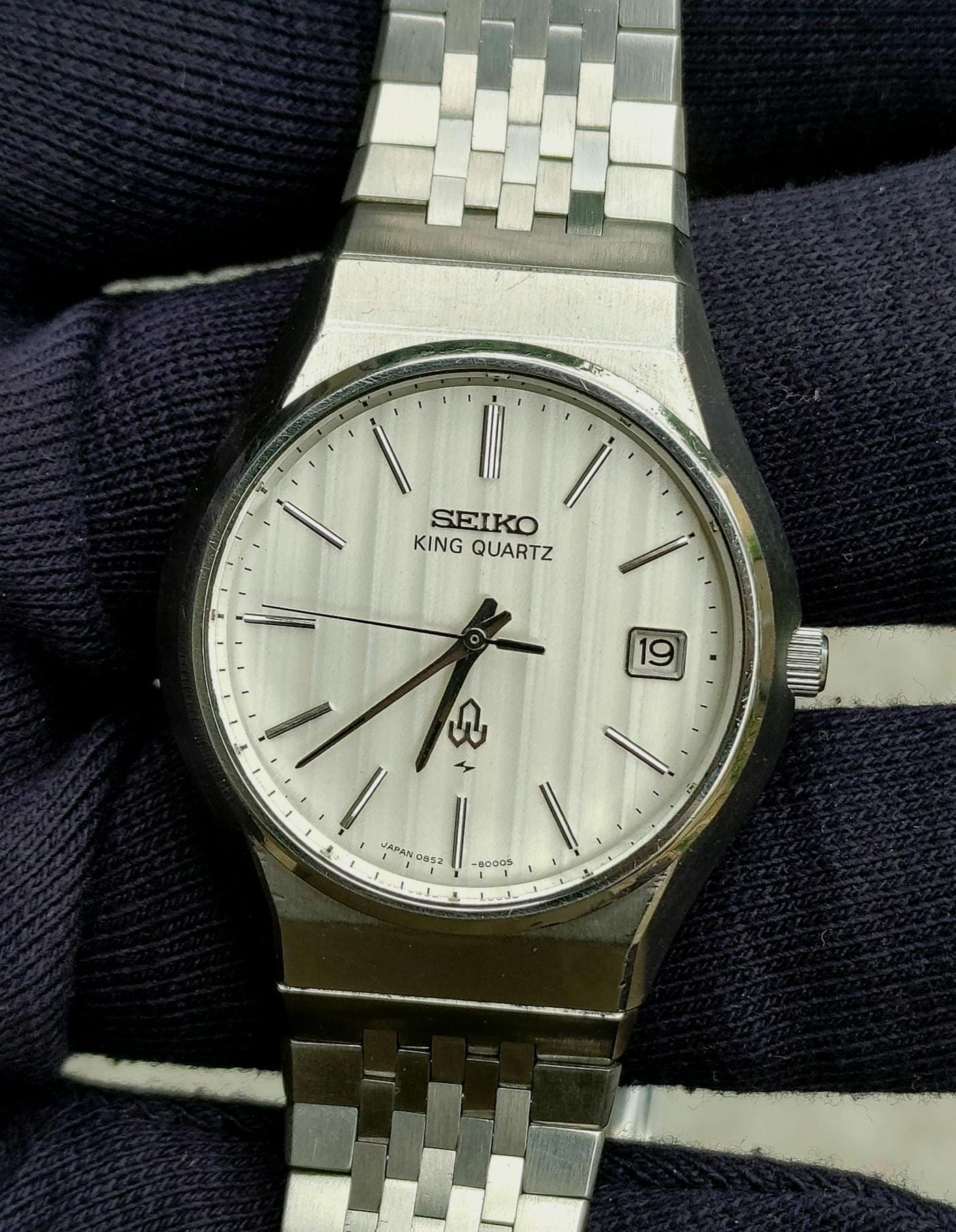 SEIKO セイコー Ref.0853-8000 KING Quartz キングクォーツ デイデイト 