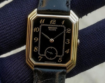 Raro reloj de cuarzo Seiko 2628-5060 / Reloj de vestir de lujo JDM de la vieja escuela