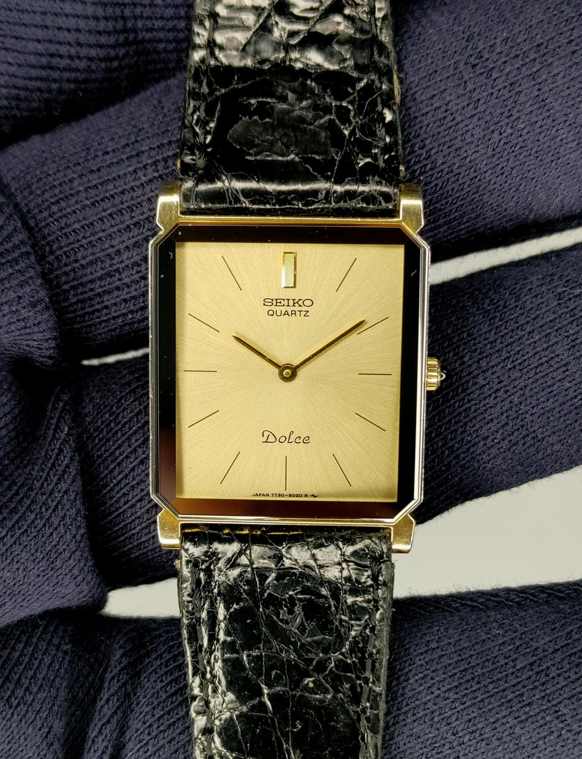 Vintage 1985 Seiko Dolce 7730-5020 - Etsy UK