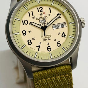 Seiko 5 Sports Military 7s36-03j0 - Etsy