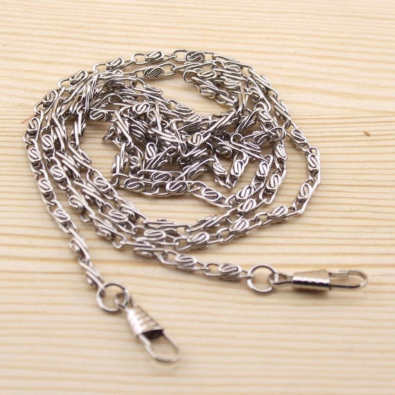 silver chain purse
