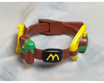 Vintage 80s McDonald's McNugget buddies boomerang mcnugget belt
