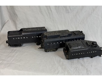 Vintage Lionel 234w Whistling Coal Tender 1130t Slope Back Tender