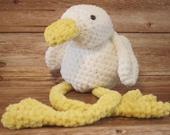 Floppy Goose Crochet Pattern: Amigurumi Plush Toy (PDF Pattern)