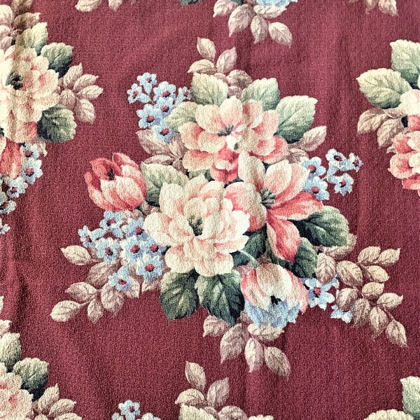 Vintage Barkcloth Etsy