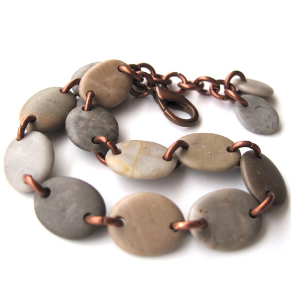 BEE3AGROB Antique Gold Bracelet Rocky Beach