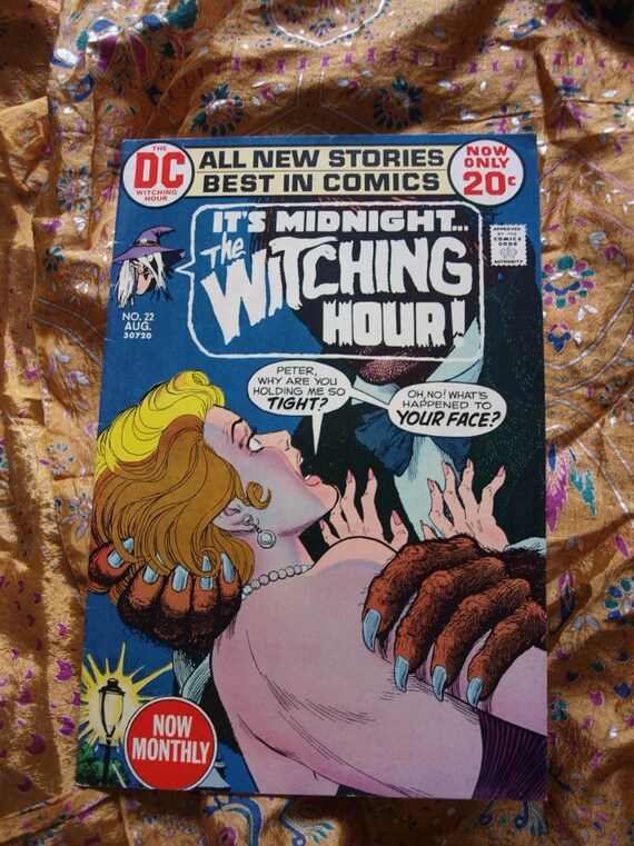 Witching Hour No 22 Dc Comics 1972 Horror Witches Eerie Etsy Witching Hour No 22 Dc Comics 1972 Horror Witches Eerie Etsy