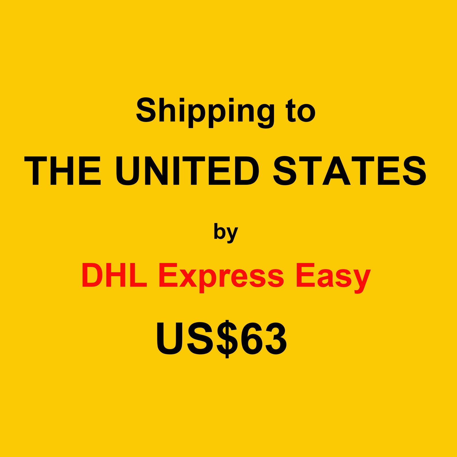 Shipping to the United States Etsy