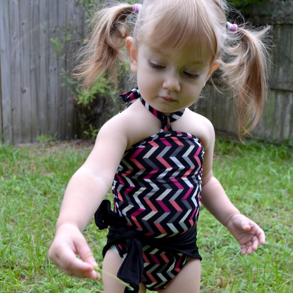 Chevron Swimsuit Etsy