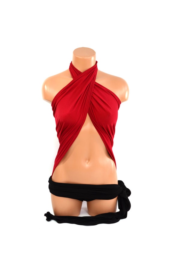 wrap around bathing suit