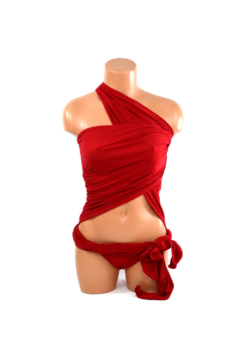 wrap around bathing suit