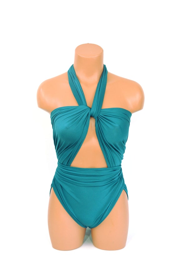turquoise bathing suit