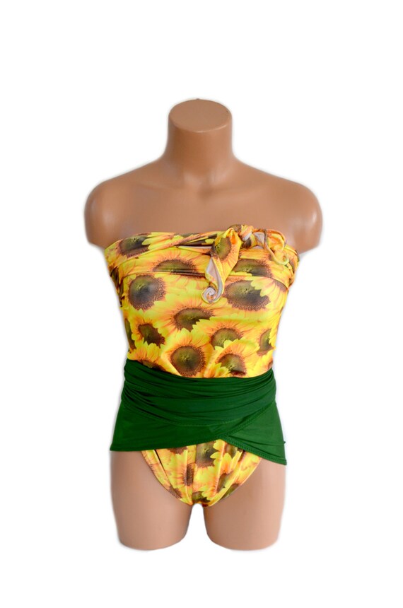wrap around swimsuit