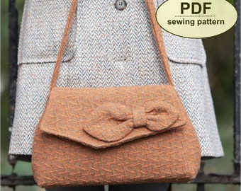 New: Sewing pattern to make the Sidestrand Bag - PDF pattern INSTANT DOWNLOAD