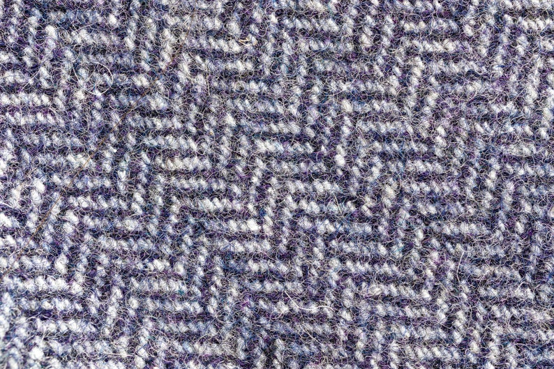 Tweed fabric, 0.5 yard of classic herringbone weave, high quality fabric, pale pink, olive green, navy or Airforce blue, bag or hat making image 8