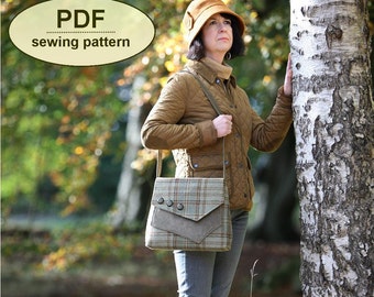 New: Sewing pattern to make the Aylsham Bag - PDF pattern INSTANT DOWNLOAD