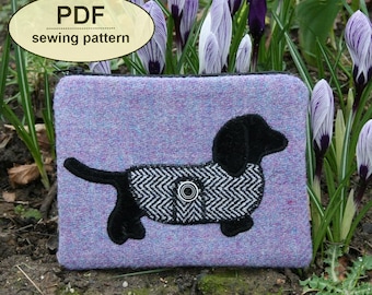 Sewing pattern to make the Pooch Purse - PDF pattern INSTANT DOWNLOAD