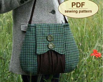 Sewing pattern to make The Poacher's Bag - PDF pattern INSTANT DOWNLOAD