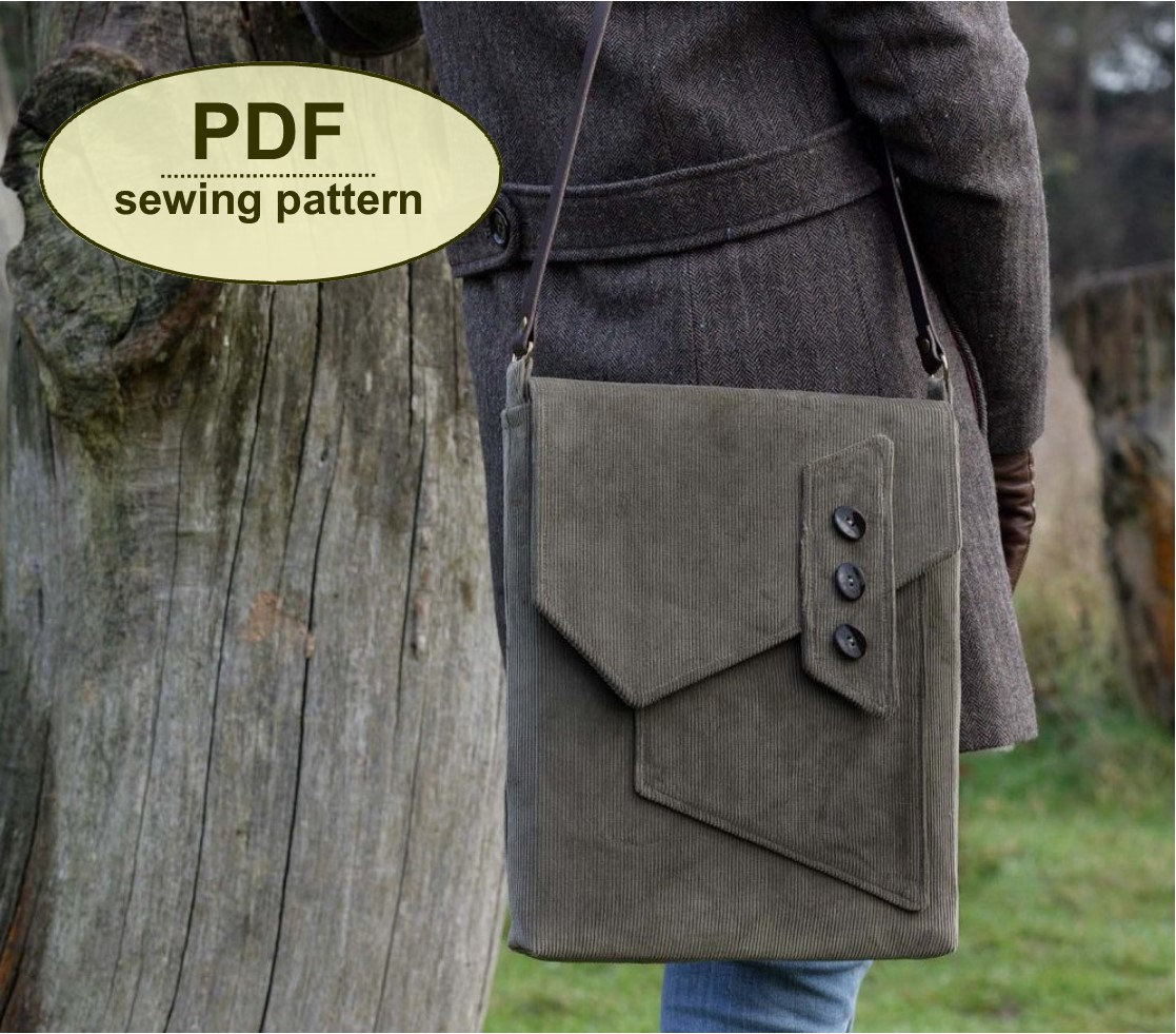 NEW Sewing Pattern to Make the Morston Quay Messenger Bag 