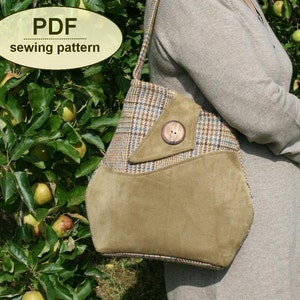 Sewing pattern to make the Brideshead Bag PDF pattern INSTANT DOWNLOAD image 1