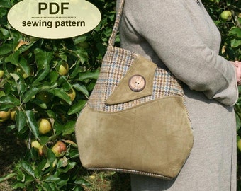 Sewing pattern to make the Brideshead Bag - PDF pattern INSTANT DOWNLOAD