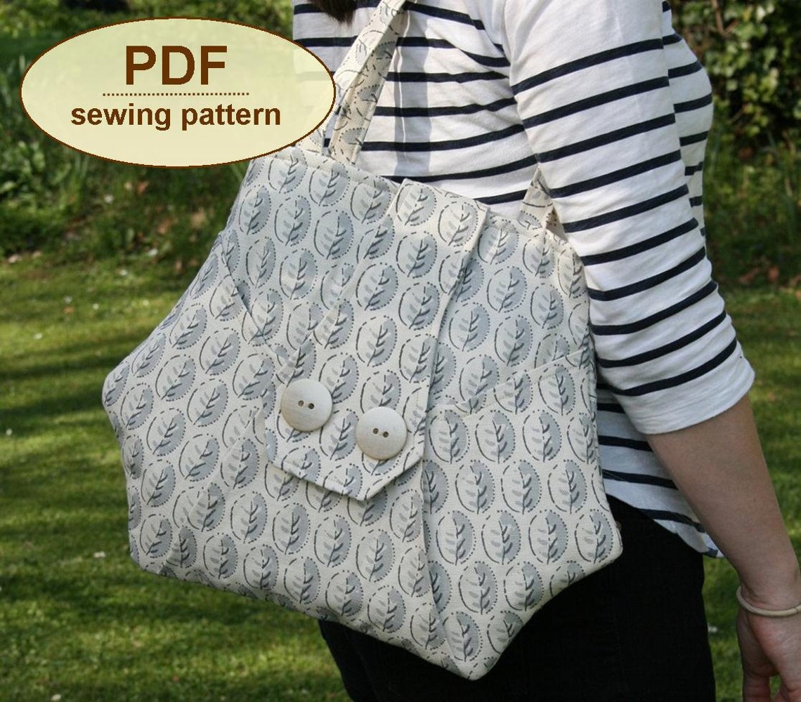 Sewing Pattern to Make the Kitchen Garden Bag PDF Pattern - Etsy