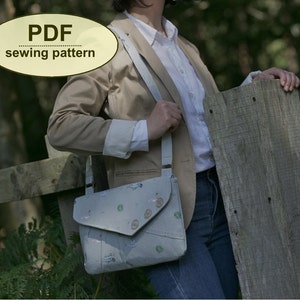 New: Sewing pattern to make the Felbrigg Bag - PDF pattern INSTANT DOWNLOAD