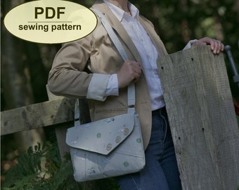 New: Sewing pattern to make the Felbrigg Bag - PDF pattern INSTANT DOWNLOAD
