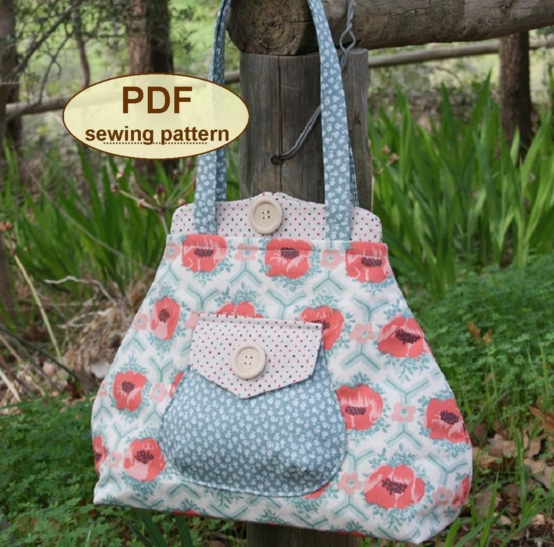 Sewing pattern to make the Premium Bond Bag PDF sewing INSTANT DOWNLOAD image 3