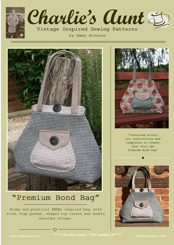 Charlie Sling Bag PDF Sewing Pattern -  Australia