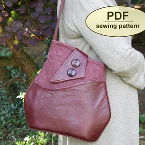 Sewing pattern to make the Brideshead Bag PDF pattern INSTANT DOWNLOAD image 2