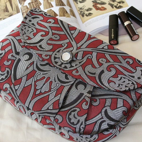 Sewing pattern to make the Boxford Clutch Bags - PDF pattern INSTANT DOWNLOAD