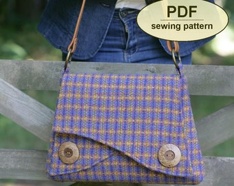 New: Sewing pattern to make the Thornham Bag - PDF pattern INSTANT DOWNLOAD