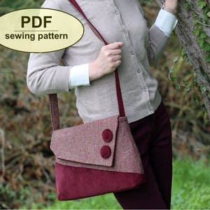 New: Sewing pattern to make the Sedgeford Bag - PDF pattern INSTANT DOWNLOAD