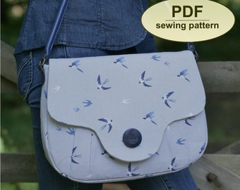 New: Sewing pattern, Weybourne Bag, PDF pattern, INSTANT DOWNLOAD