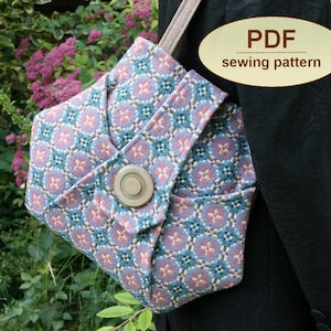 Sewing pattern to make the Kitchen Garden Bag - PDF pattern INSTANT DOWNLOAD